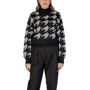 Schwarzer Marabu-Pullover