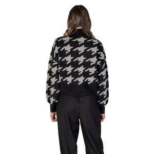Schwarzer Marabu-Pullover