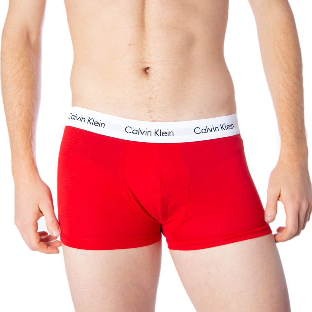 Rote Baumwollboxer