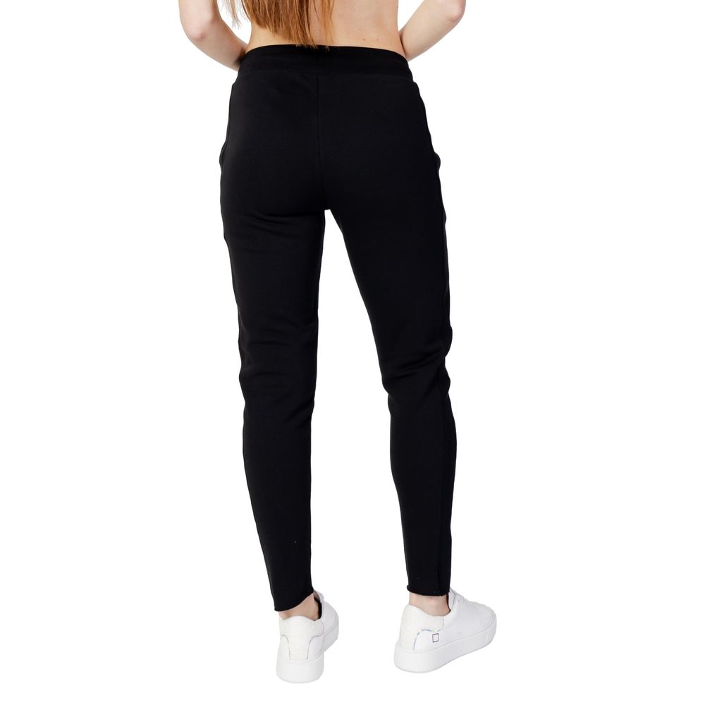 Schwarze Jogginghose aus Baumwolle