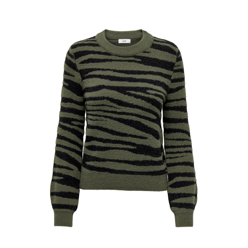 Grüner Nylonpullover