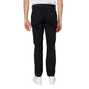 Schwarze Hose aus Bio-Baumwolle