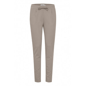 Beige Polyester Pant