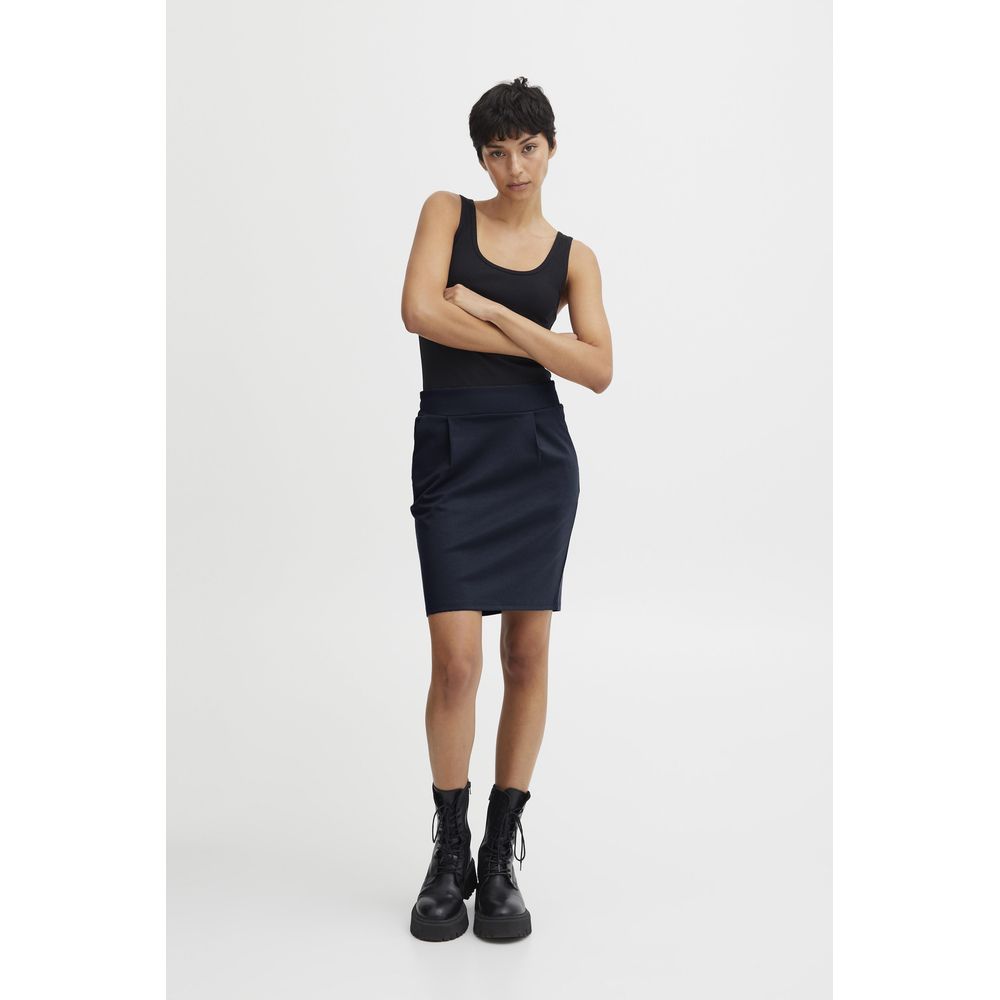 Blaues Polyester Mini