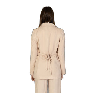 Pink Viscose Blazer