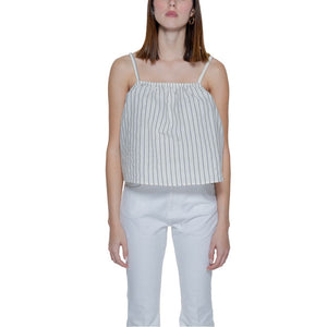Beiges Tanktop aus Bio-Baumwolle