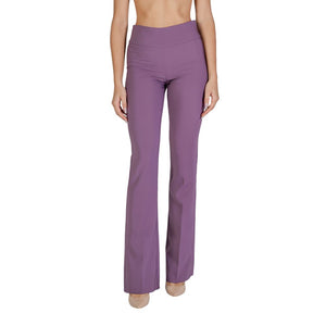 Lila Polyesterhose
