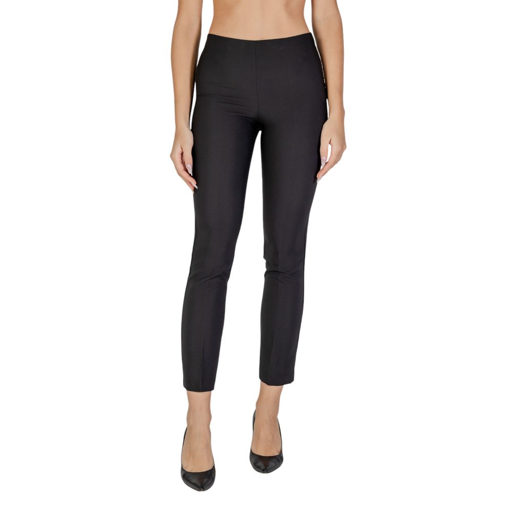 Schwarze Polyesterhose