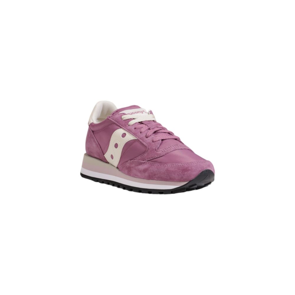 Rosa Wildleder-Sneaker