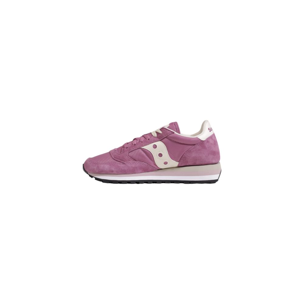 Rosa Wildleder-Sneaker