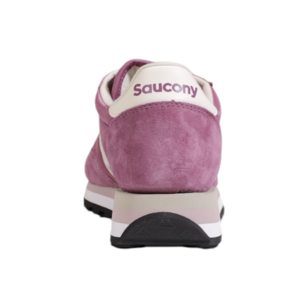 Rosa Wildleder-Sneaker