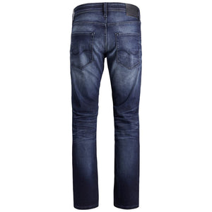Blue Cotton Relaxed Fit Jean