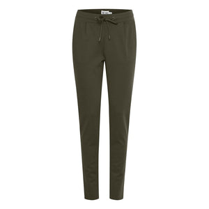 Grüne Polyesterhose