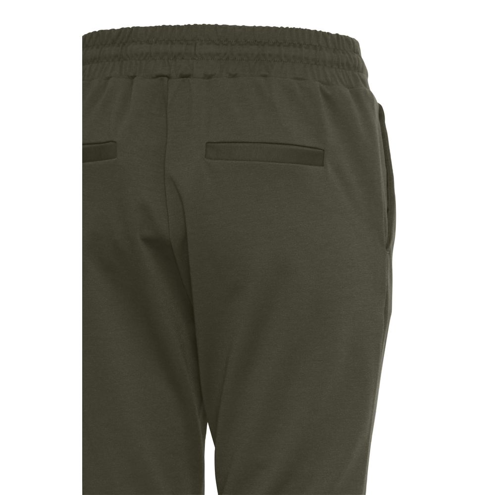 Grüne Polyesterhose