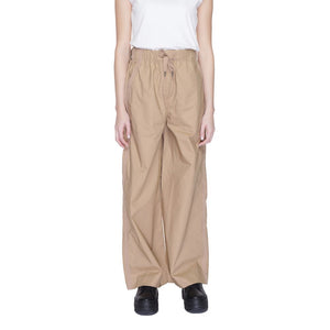 Beige Baumwollhose