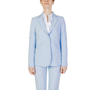 Blauer Polyester-Blazer