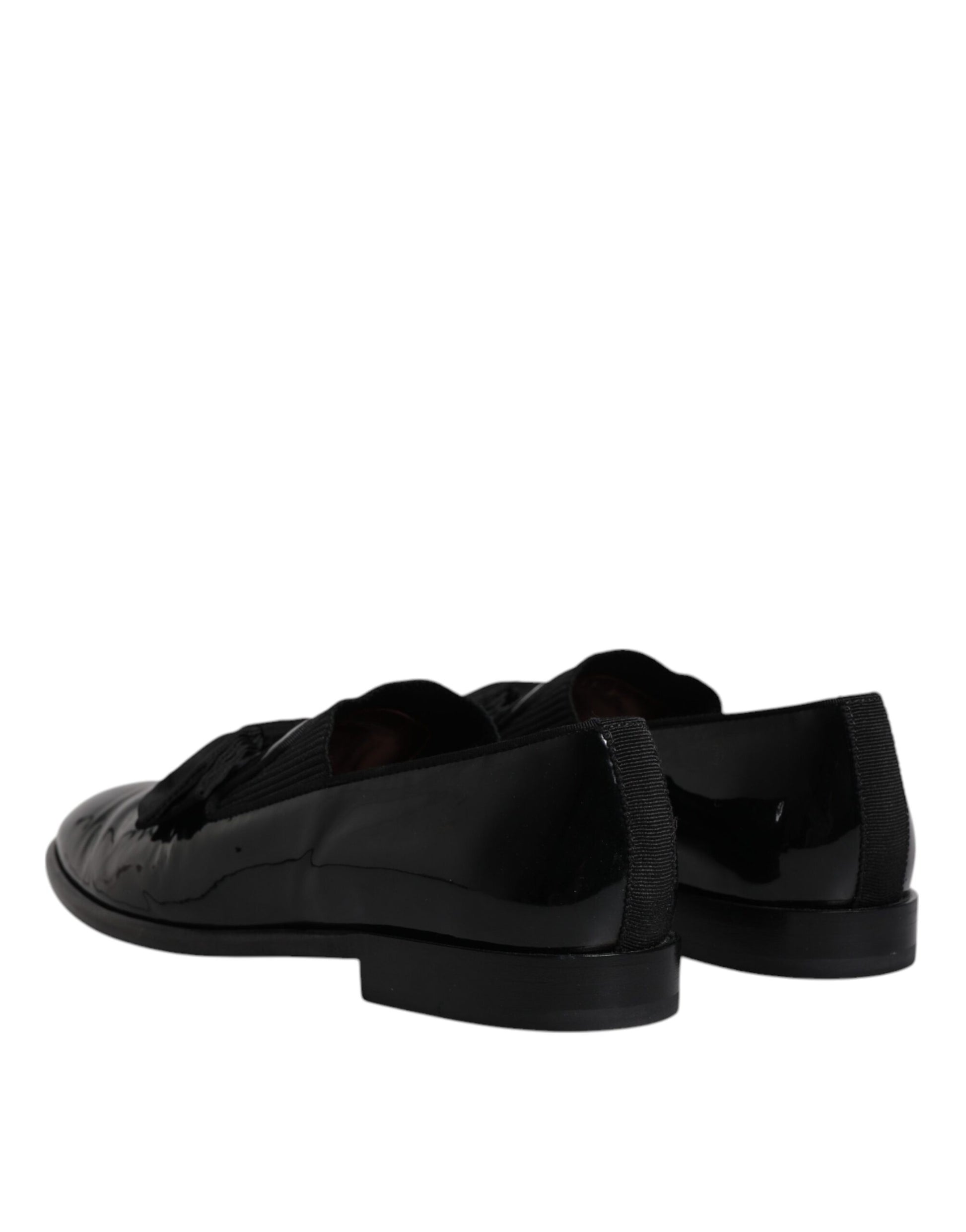 Schwarze Leder-Loafer für Herren, formelle Abendschuhe