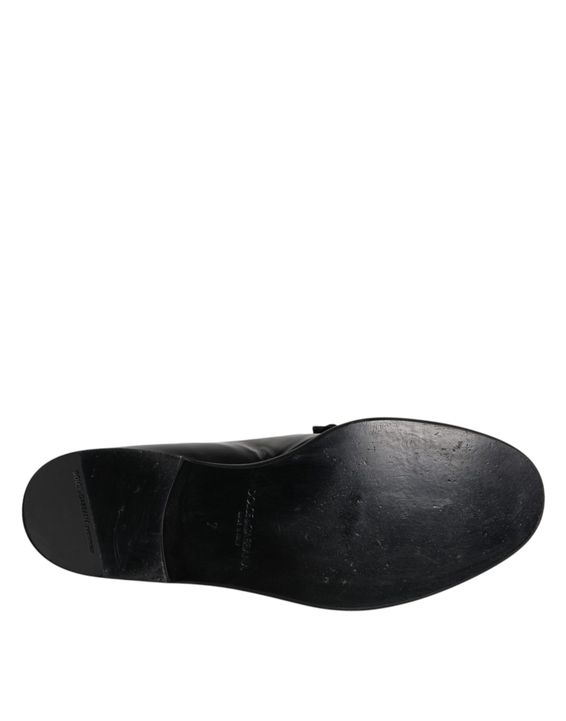 Schwarze Leder-Loafer für Herren, formelle Abendschuhe