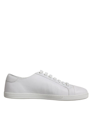 Weiße niedrige Herren Saint Tropez Sneakers Schuhe