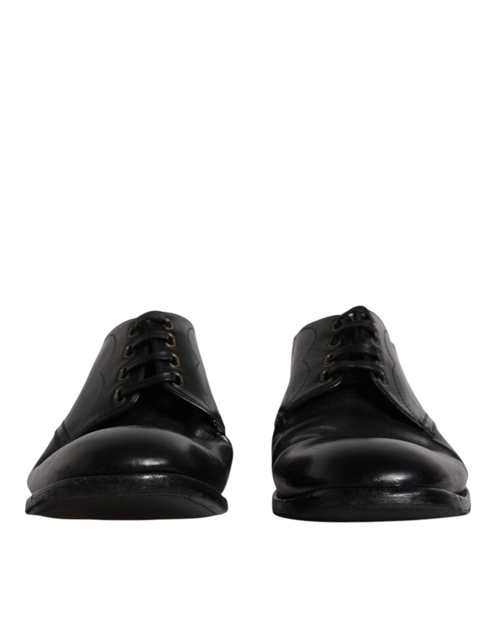 Schwarze Derby-Schuhe aus Leder für formelle Herren