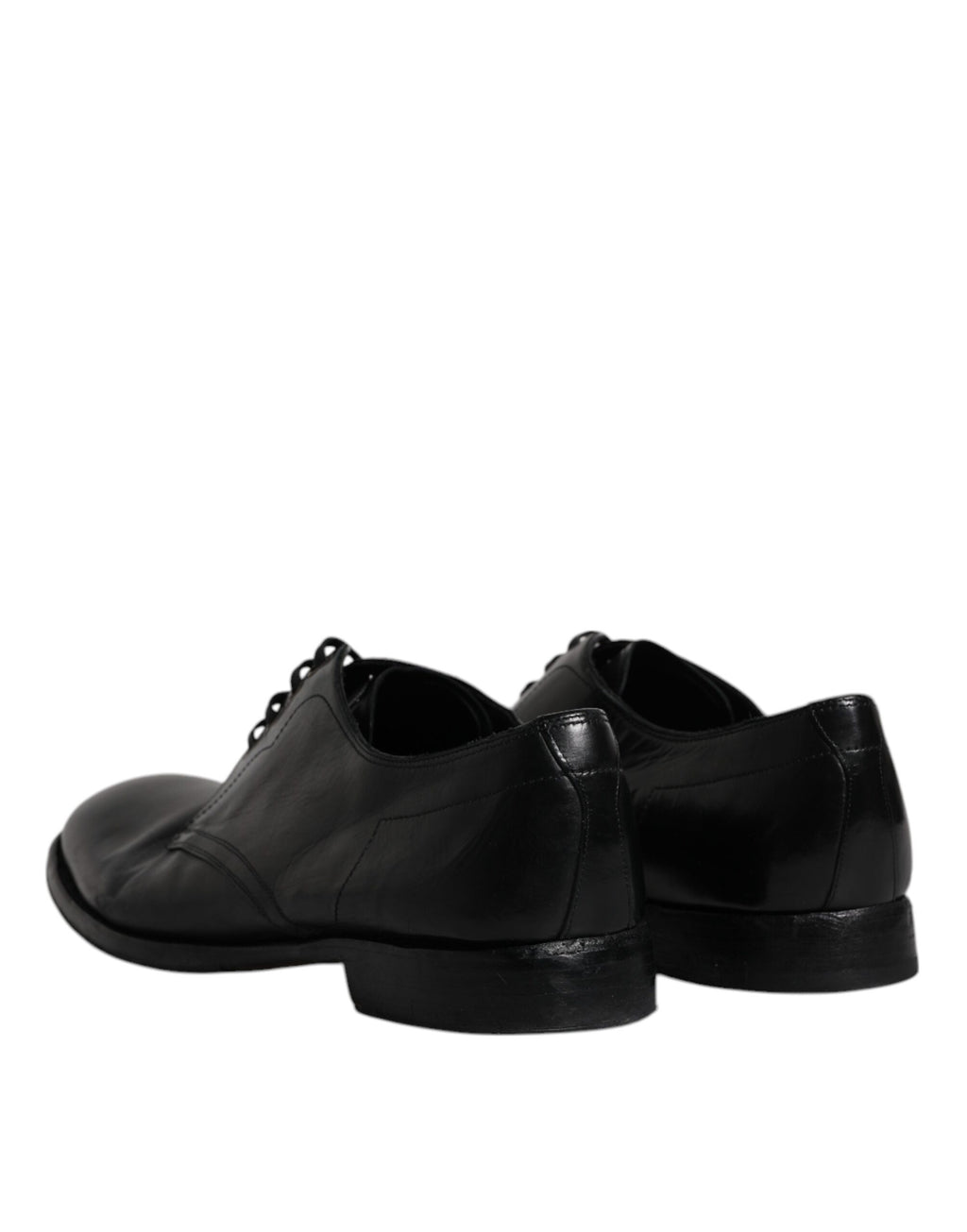 Schwarze Derby-Schuhe aus Leder für formelle Herren