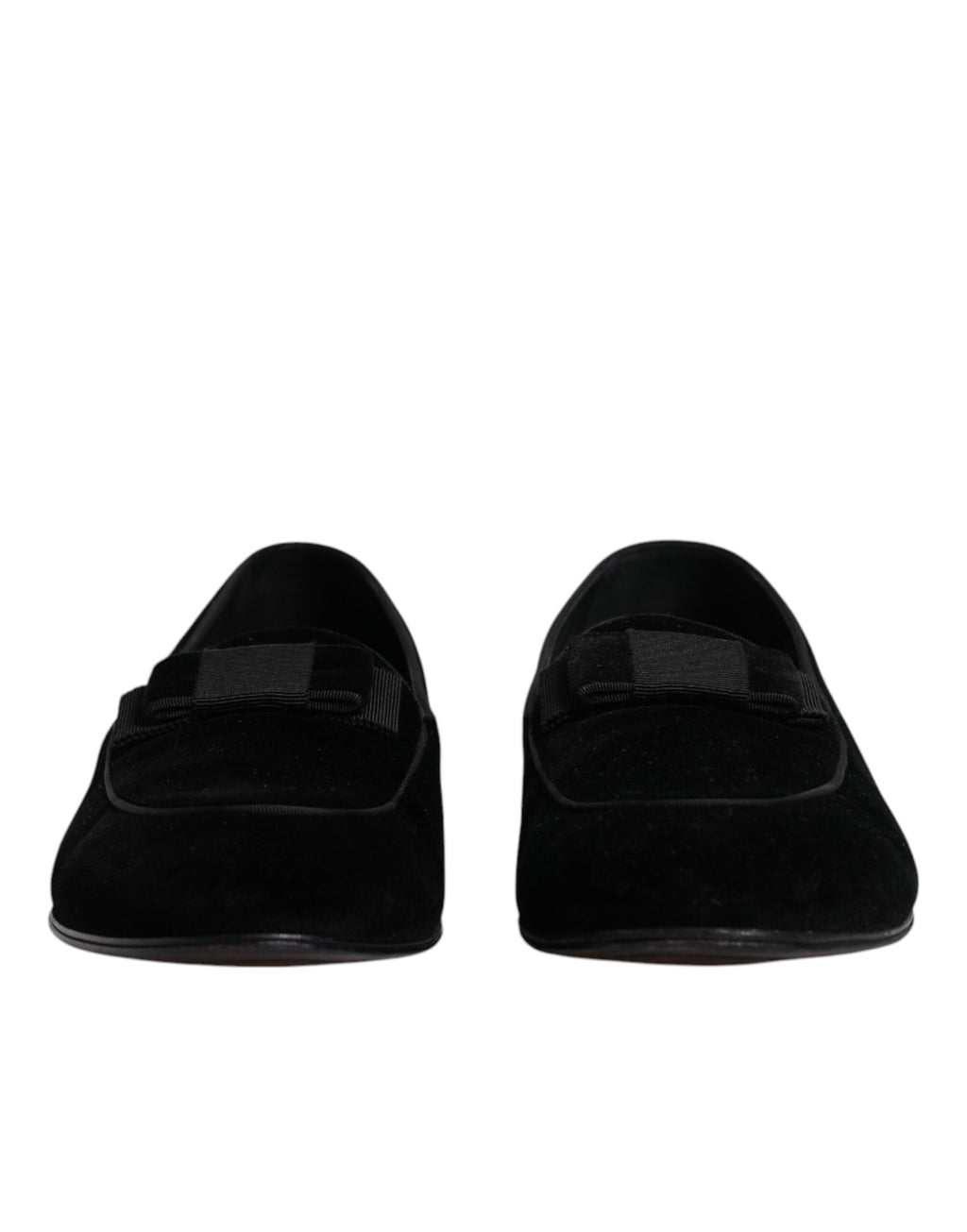 Schwarze Samt-Loafer für formelle Herren