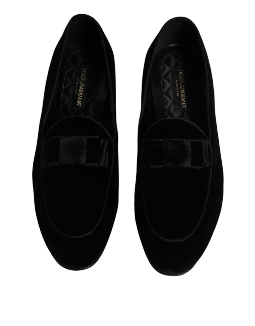 Schwarze Samt-Loafer für formelle Herren
