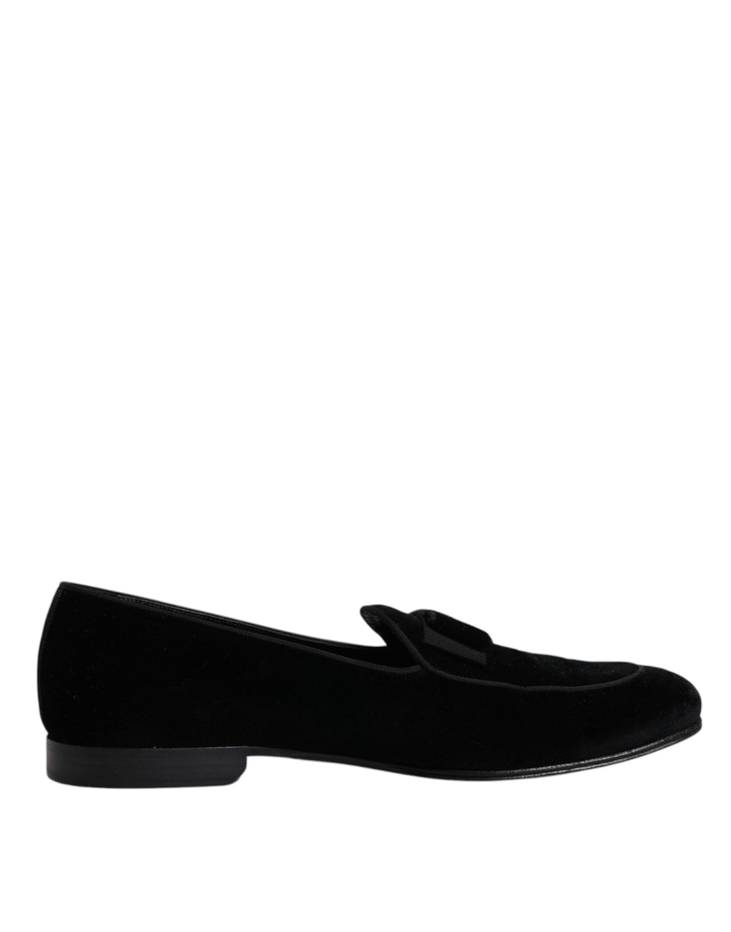 Schwarze Samt-Loafer für formelle Herren