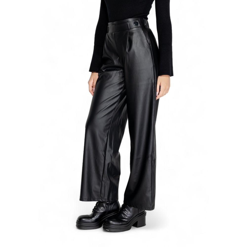 Schwarze Polyesterhose