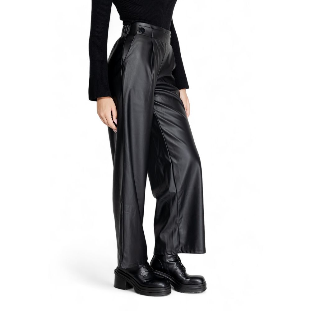 Schwarze Polyesterhose