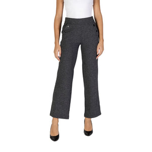 Schwarze Polyesterhose