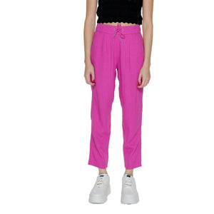 Mehrfarbige Leinenhose