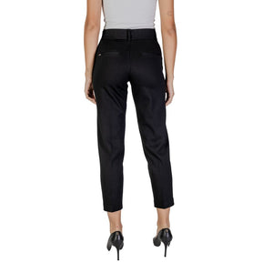 Schwarze Viskosehose