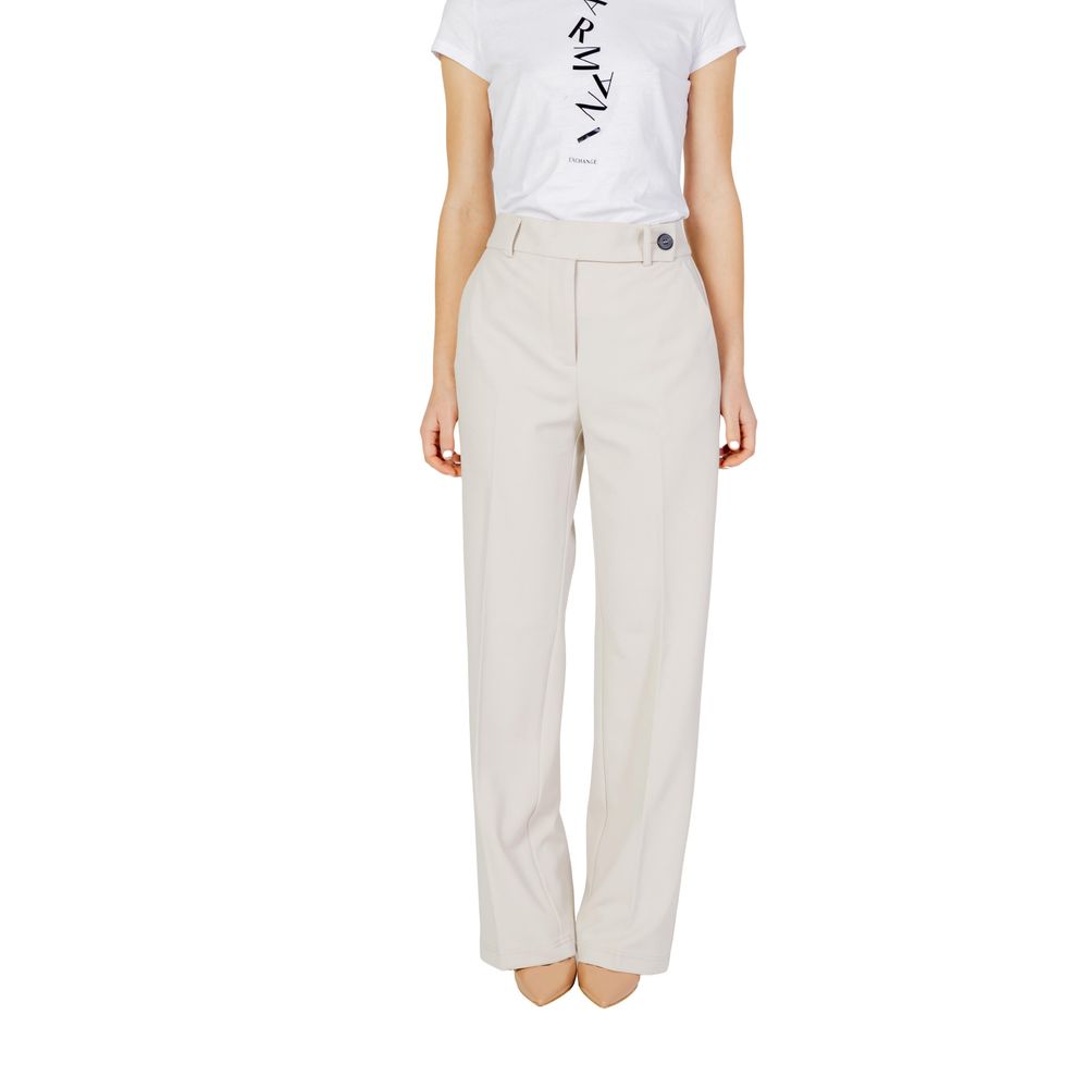 Beige Polyesterhose