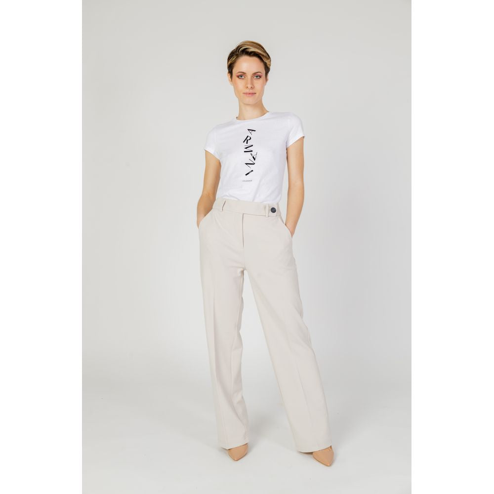 Beige Polyesterhose