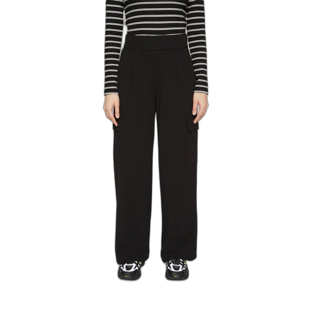 Schwarze Polyesterhose