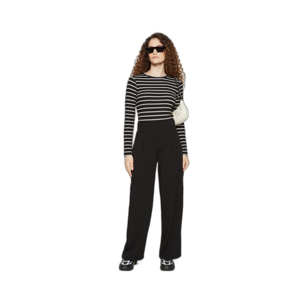 Schwarze Polyesterhose