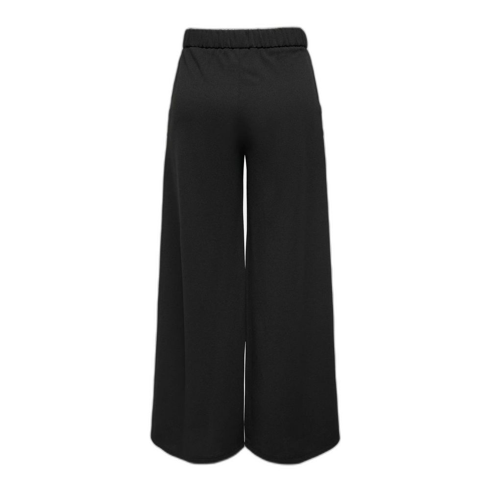 Schwarze Hose aus recyceltem Polyester