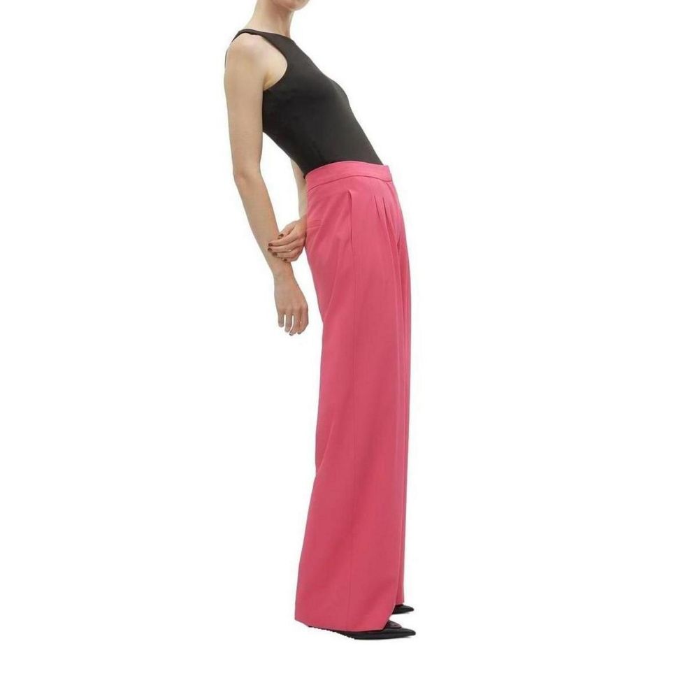 Rosa Polyesterhose