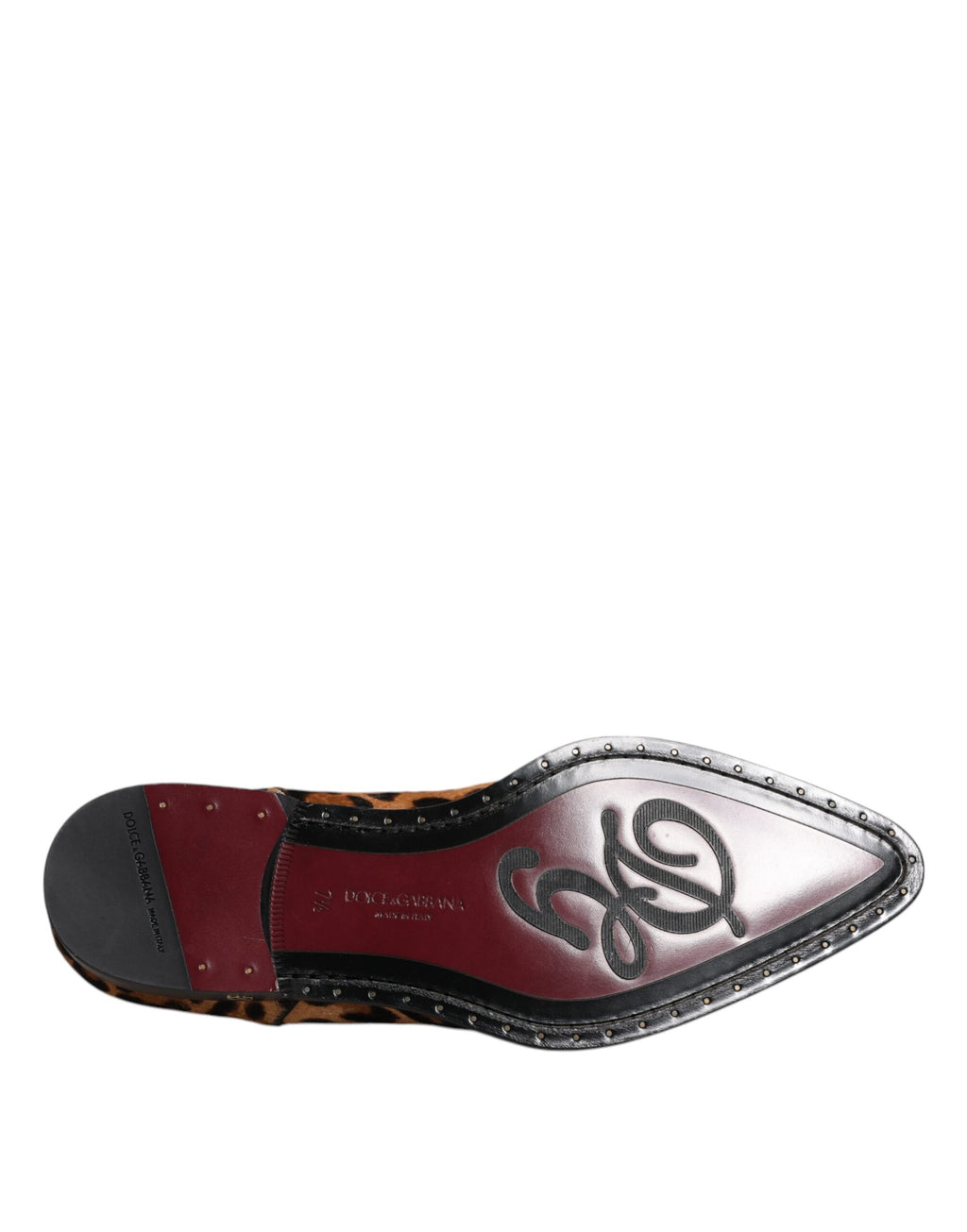 Braune Leopardenmuster Derby Formelle Herrenschuhe