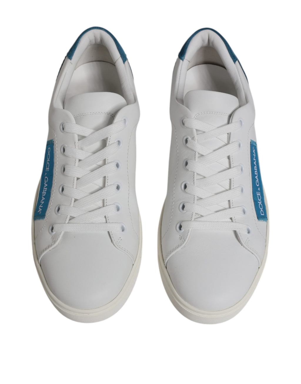 Weiße Londoner Sneakers aus Kalbsleder
