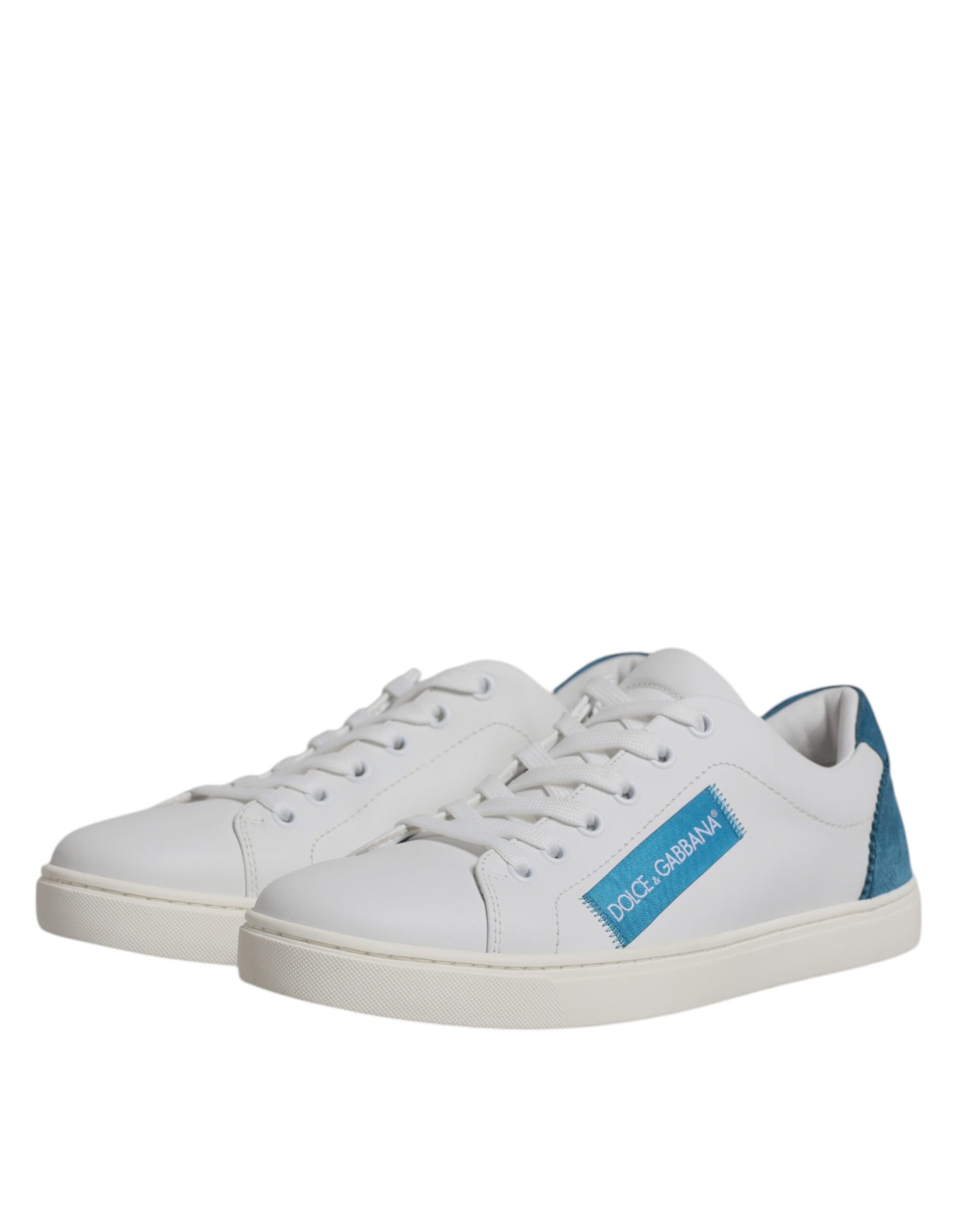 Weiße Londoner Sneakers aus Kalbsleder