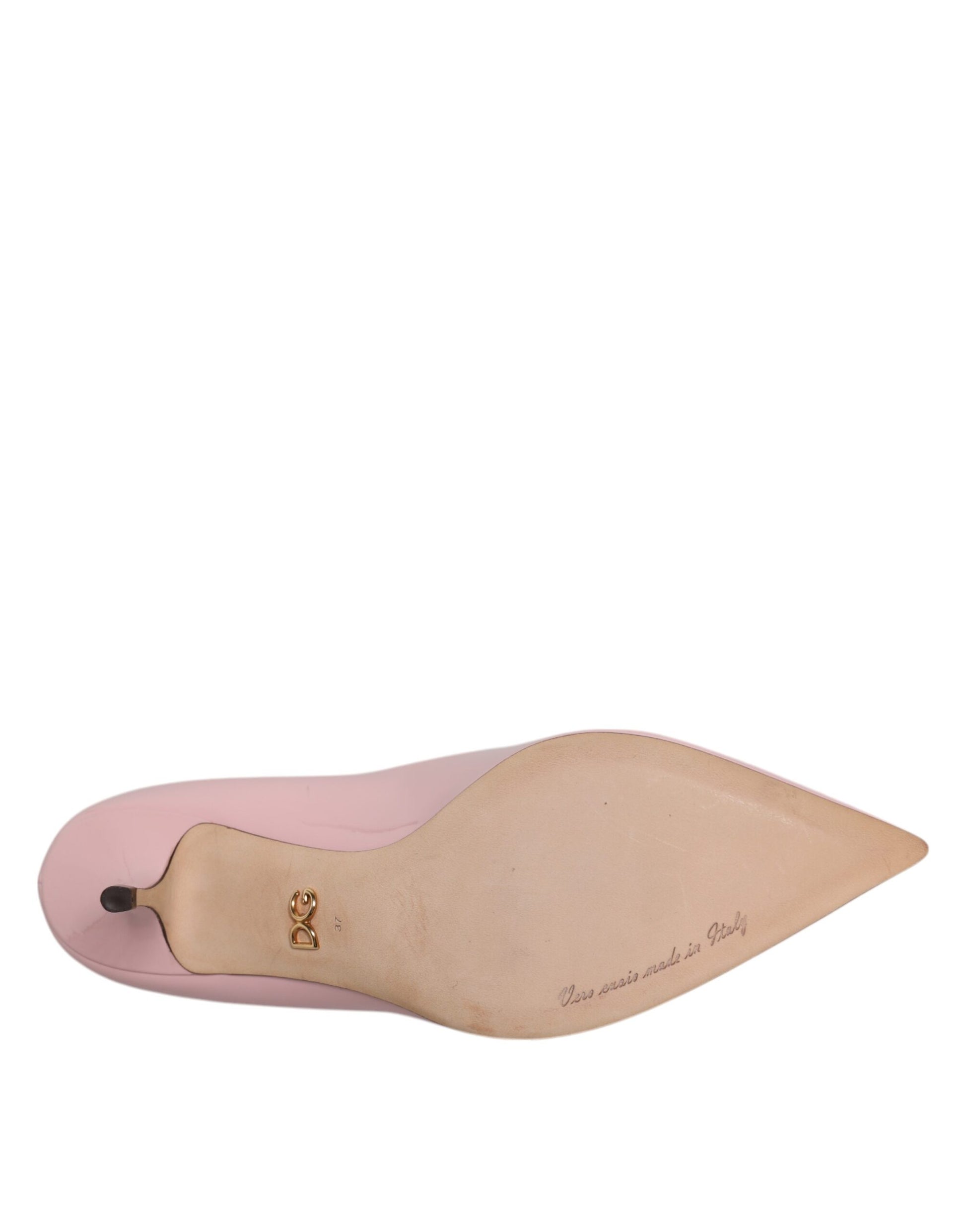 Hellrosa Lackleder Heels Pumps Schuhe