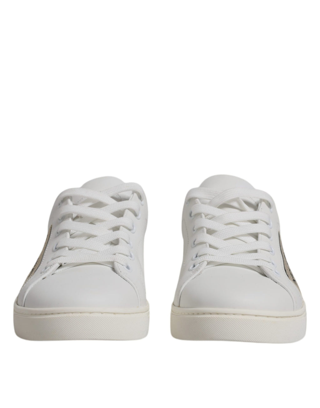 Weiße Londoner Sneakers aus Kalbsleder
