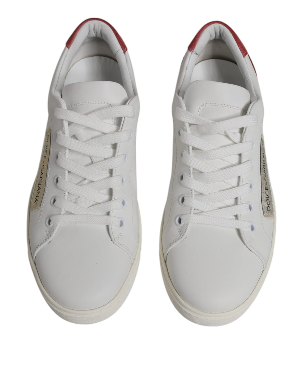 Weiße Londoner Sneakers aus Kalbsleder