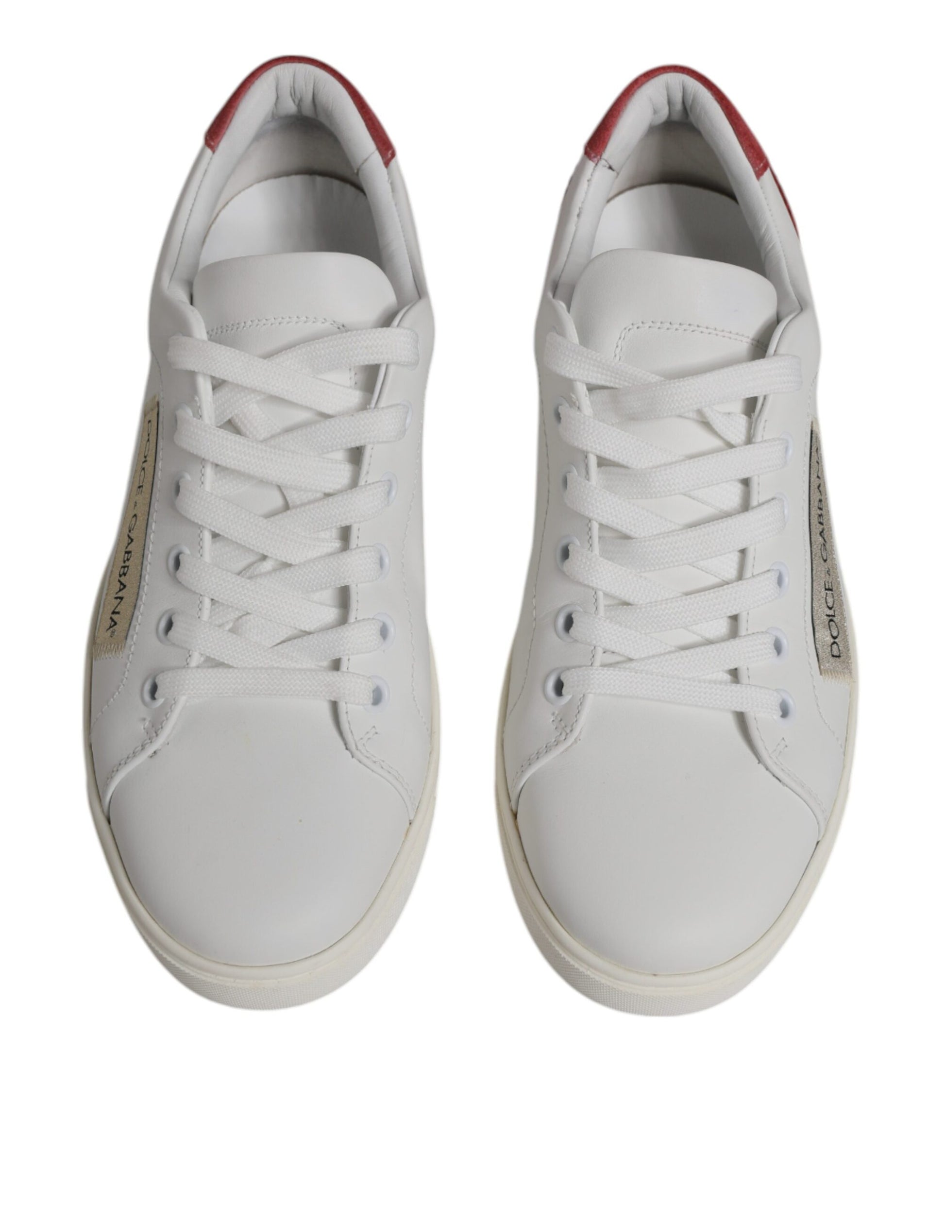 Weiße Londoner Sneakers aus Kalbsleder
