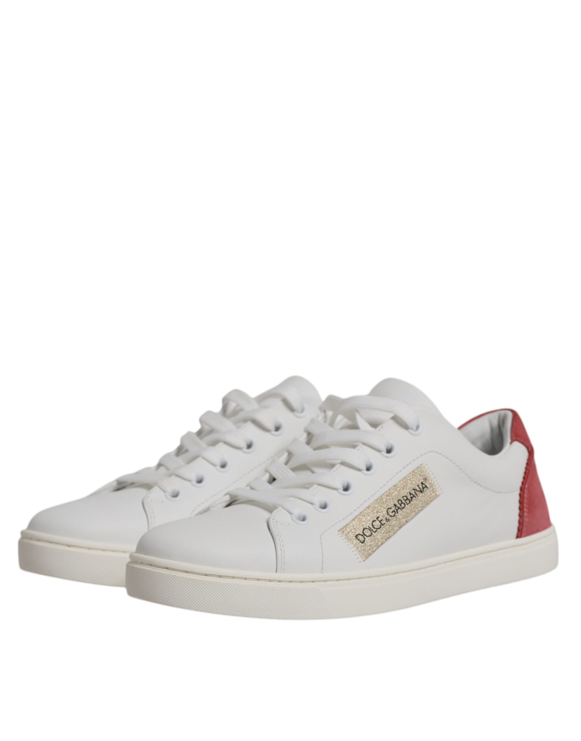 Weiße Londoner Sneakers aus Kalbsleder