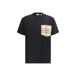 T-Shirt mit Archive Check-Tasche