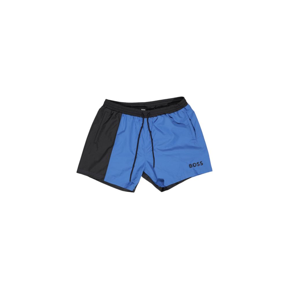 Blaue Badehose aus Polyester