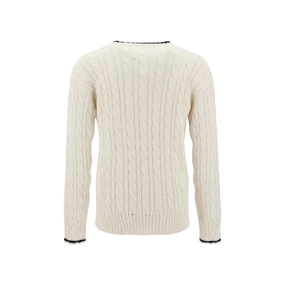 Pullover mit V-Ausschnitt